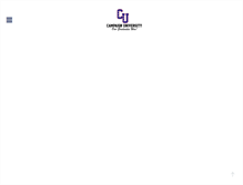 Tablet Screenshot of campaignuniversity.com